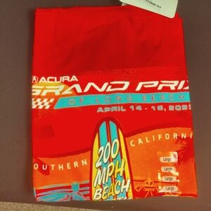 Acura Grand Prix Long Beach 2023 promotional t-shirts collectible size large